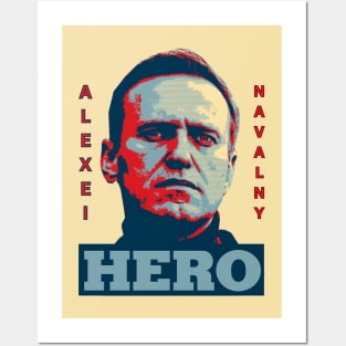 ALEXEI NAVALNY - HERO Posters and Art